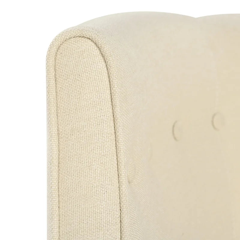 Fauteuil club en tissu capitonné - 27,00 L x 28,75 P x 30,50 H