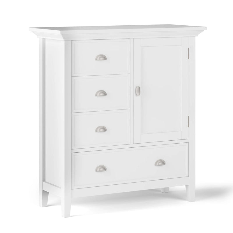 Meuble de rangement de transition en bois massif de 39 pouces de large - 39 L x 17 P x 42 H