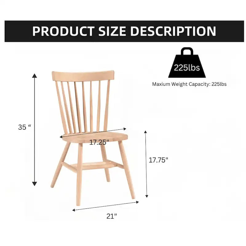 Solid Wood Dining Chair