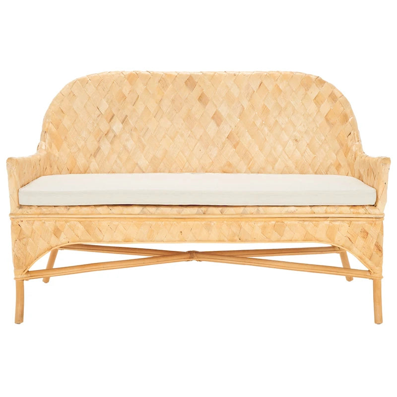 Woven Sofa Bench - 52 W x 24 D x 33 H - 52Wx24Dx33H