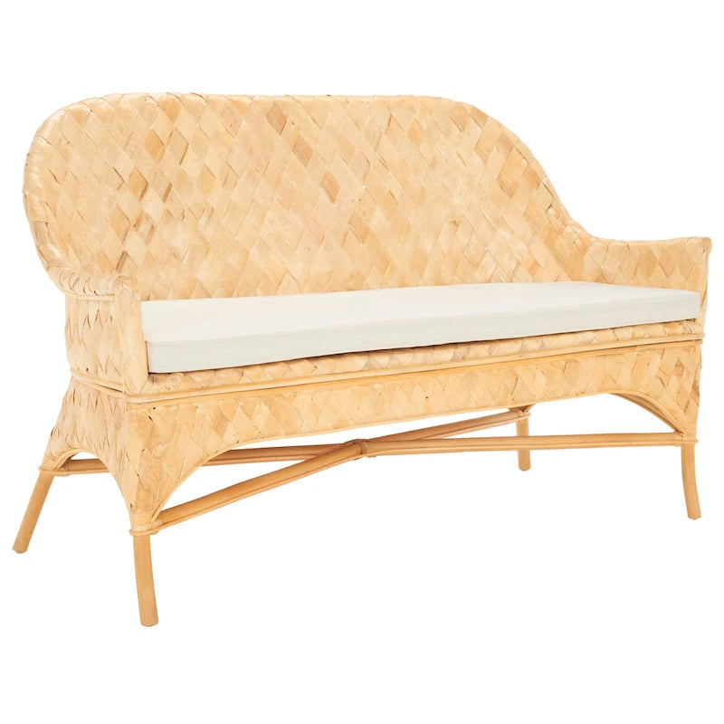 Banc-canapé tissé - 52 L x 24 P x 33 H - 52Lx24Px33H