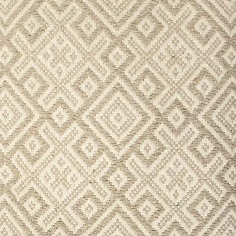 Banc d'appoint rembourré à motif olive et beige - 55L x 17P x 18H