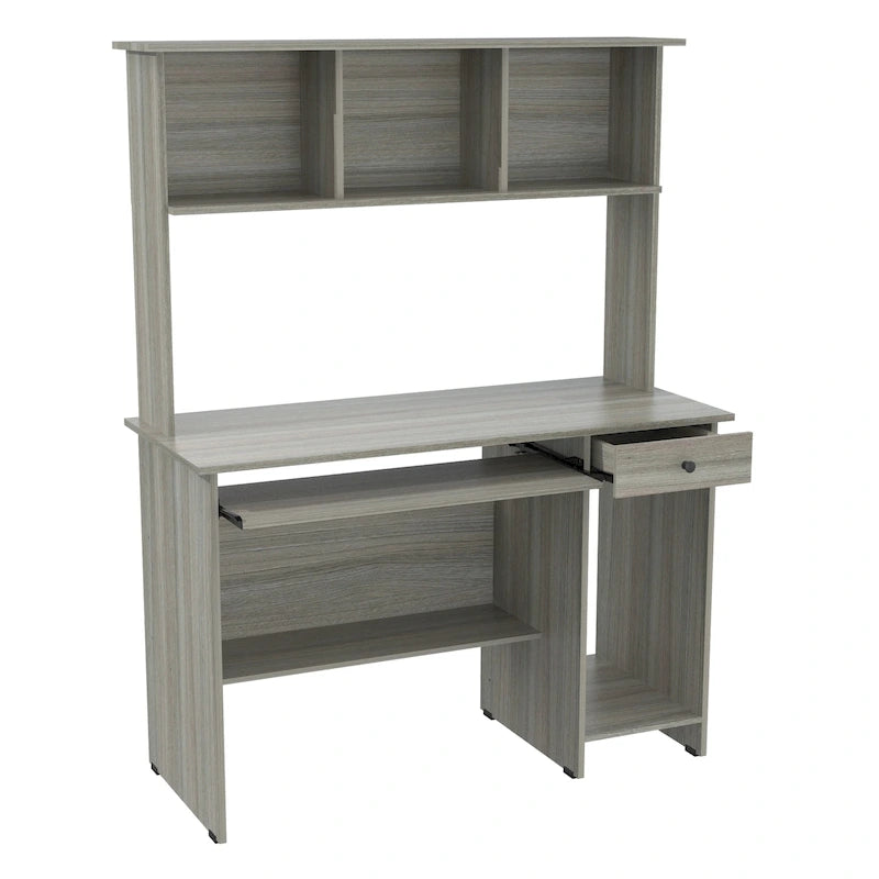 Computer Desk and Hutch