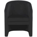 Fauteuil d'appoint Barrel Back (entièrement assemblé) - L24 x P24 x H30 - 24Lx24Px30H