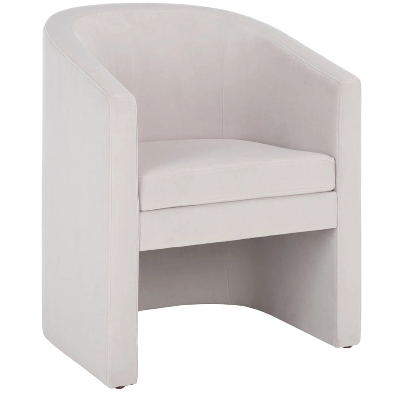 Fauteuil d'appoint Barrel Back (entièrement assemblé) - L24 x P24 x H30 - 24Lx24Px30H