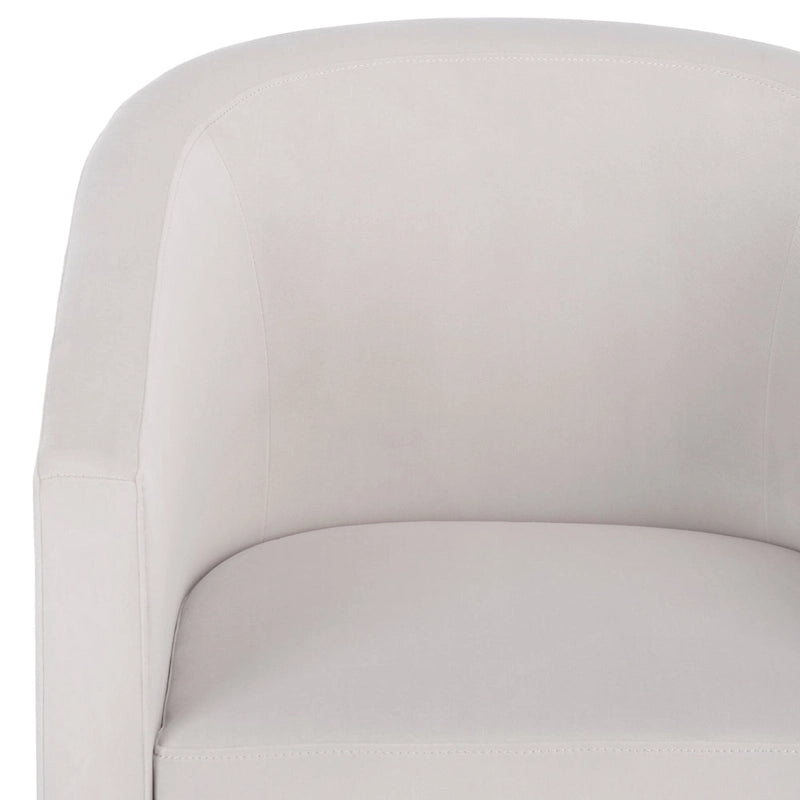 Fauteuil d'appoint Barrel Back (entièrement assemblé) - L24 x P24 x H30 - 24Lx24Px30H