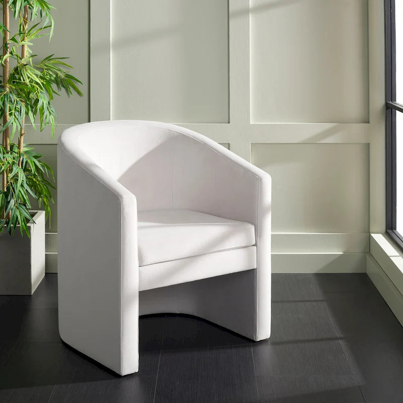 Fauteuil d'appoint Barrel Back (entièrement assemblé) - L24 x P24 x H30 - 24Lx24Px30H