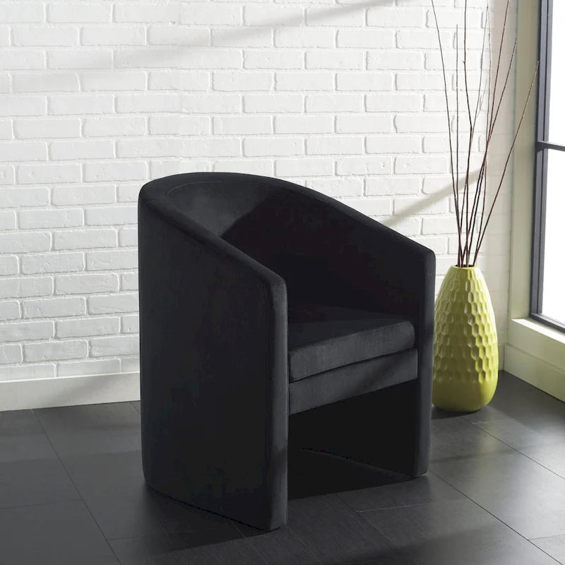Fauteuil d'appoint Barrel Back (entièrement assemblé) - L24 x P24 x H30 - 24Lx24Px30H