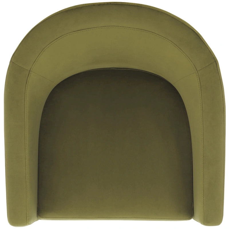 Fauteuil d'appoint Barrel Back (entièrement assemblé) - L24 x P24 x H30 - 24Lx24Px30H