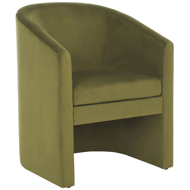 Fauteuil d'appoint Barrel Back (entièrement assemblé) - L24 x P24 x H30 - 24Lx24Px30H