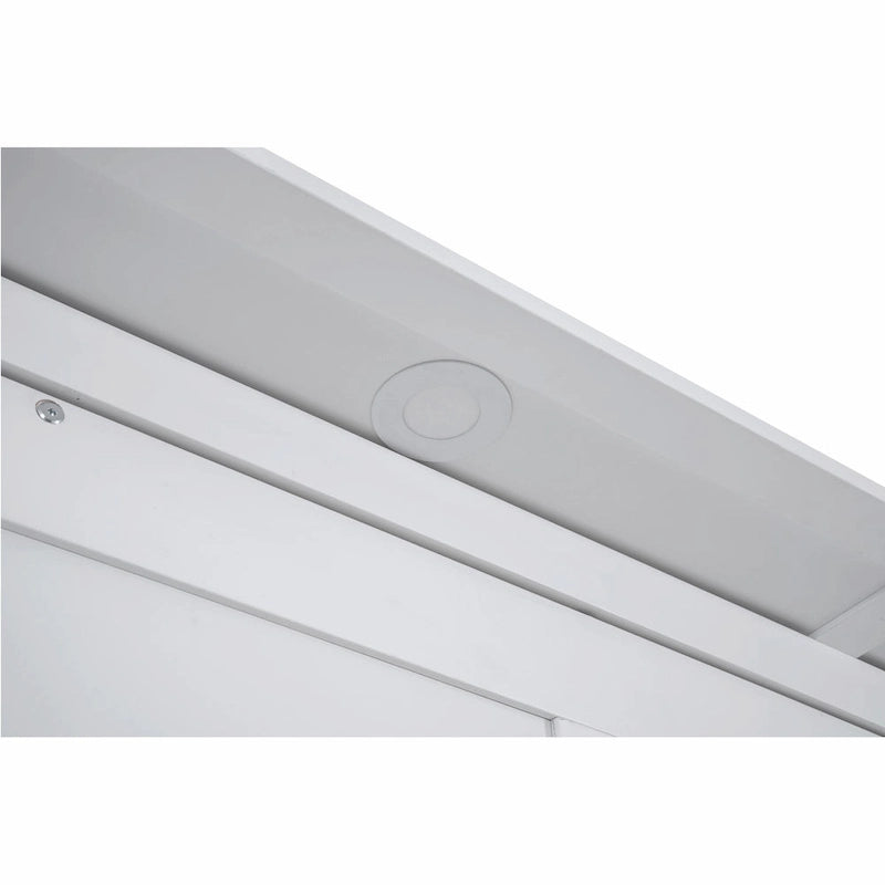 Lit escamotable Queen Size avec étagères et lumières LED
