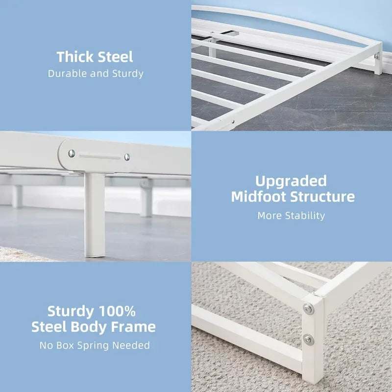 10 Inch Low Profile Platform Bed Frame