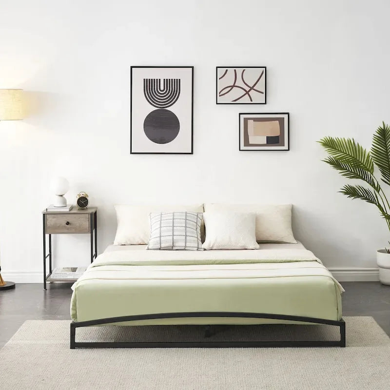 10 Inch Low Profile Platform Bed Frame