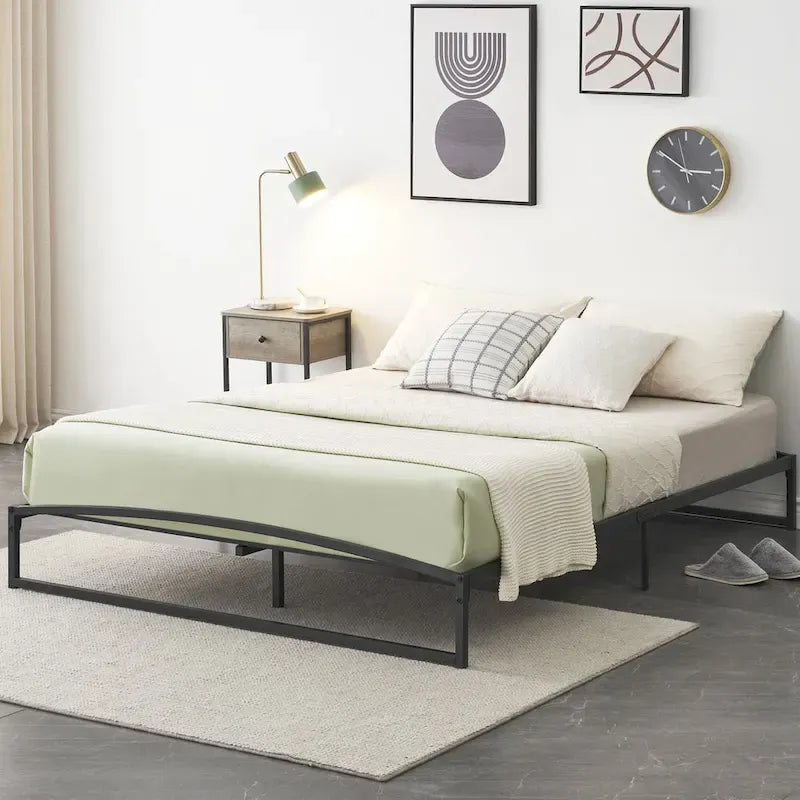 10 Inch Low Profile Platform Bed Frame