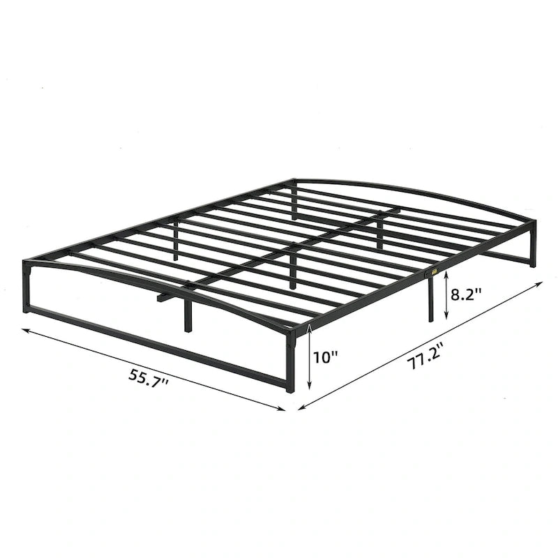 10 Inch Low Profile Platform Bed Frame