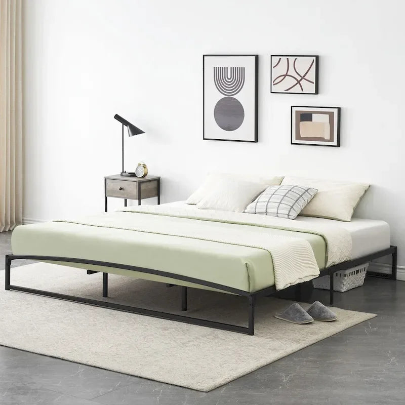 10 Inch Low Profile Platform Bed Frame