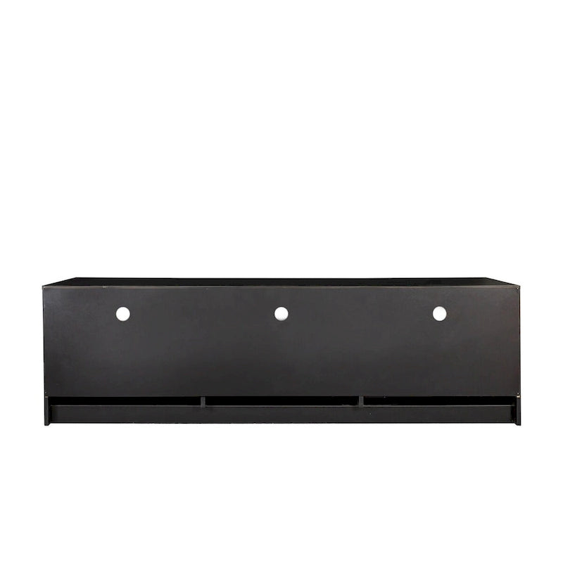 Meuble TV moderne et minimaliste de 80 pouces, avec casier ouvert