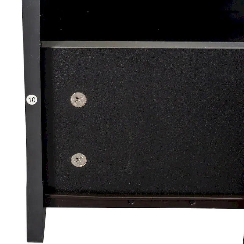 Meuble TV moderne et minimaliste de 80 pouces, avec casier ouvert