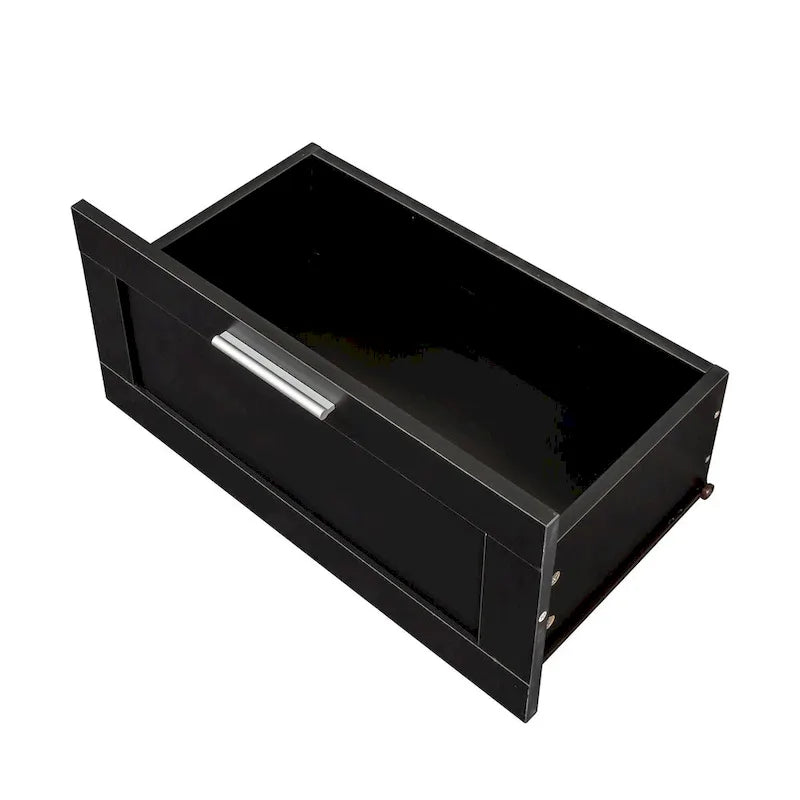Meuble TV moderne et minimaliste de 80 pouces, avec casier ouvert
