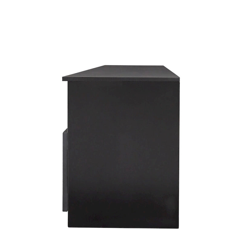 Meuble TV moderne et minimaliste de 80 pouces, avec casier ouvert