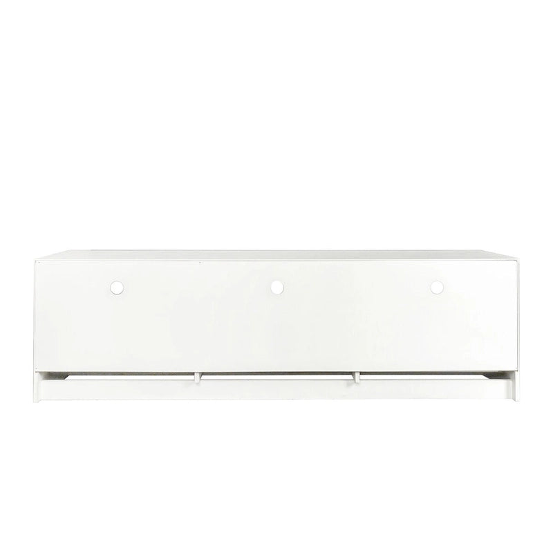 Meuble TV moderne et minimaliste de 80 pouces, avec casier ouvert