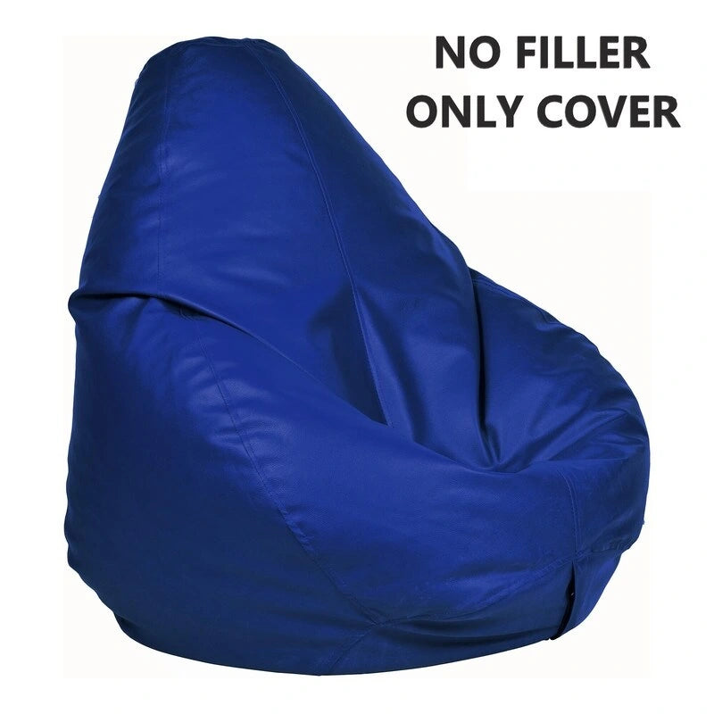 Leatherette Bean Bag Cover, Filling Not Included, Ideal for Children and Teenagers