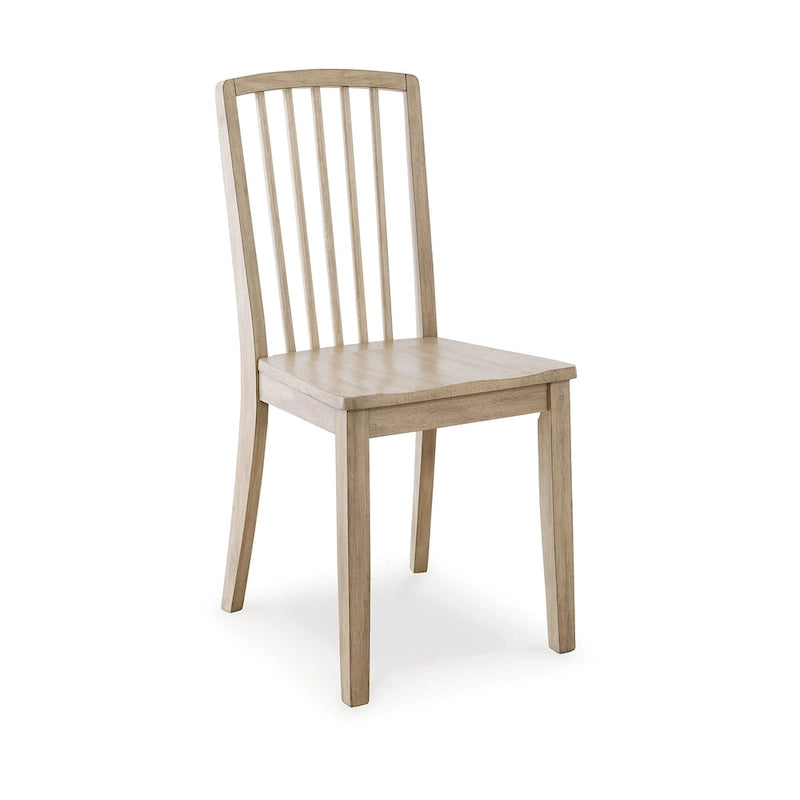 Light Brown Dining Chair - 17W x 21D x 38H