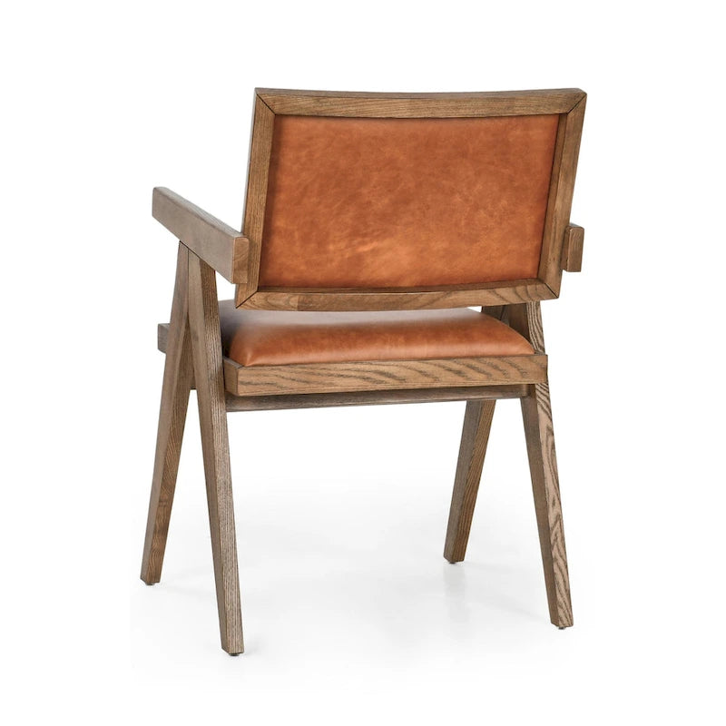 Fauteuil en cuir pleine fleur