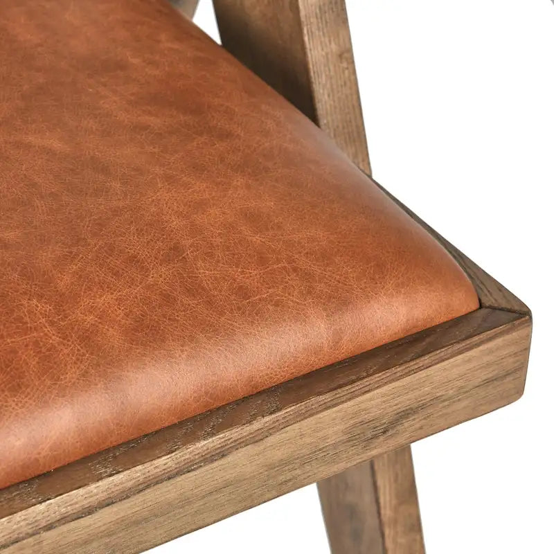 Fauteuil en cuir pleine fleur